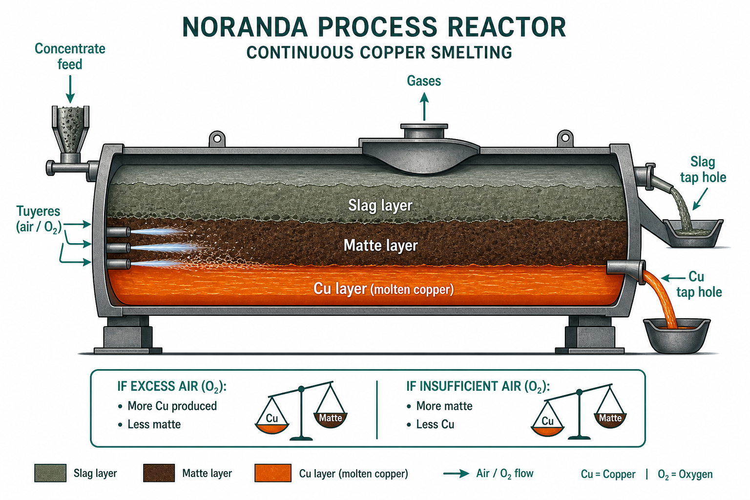 Noranda Process