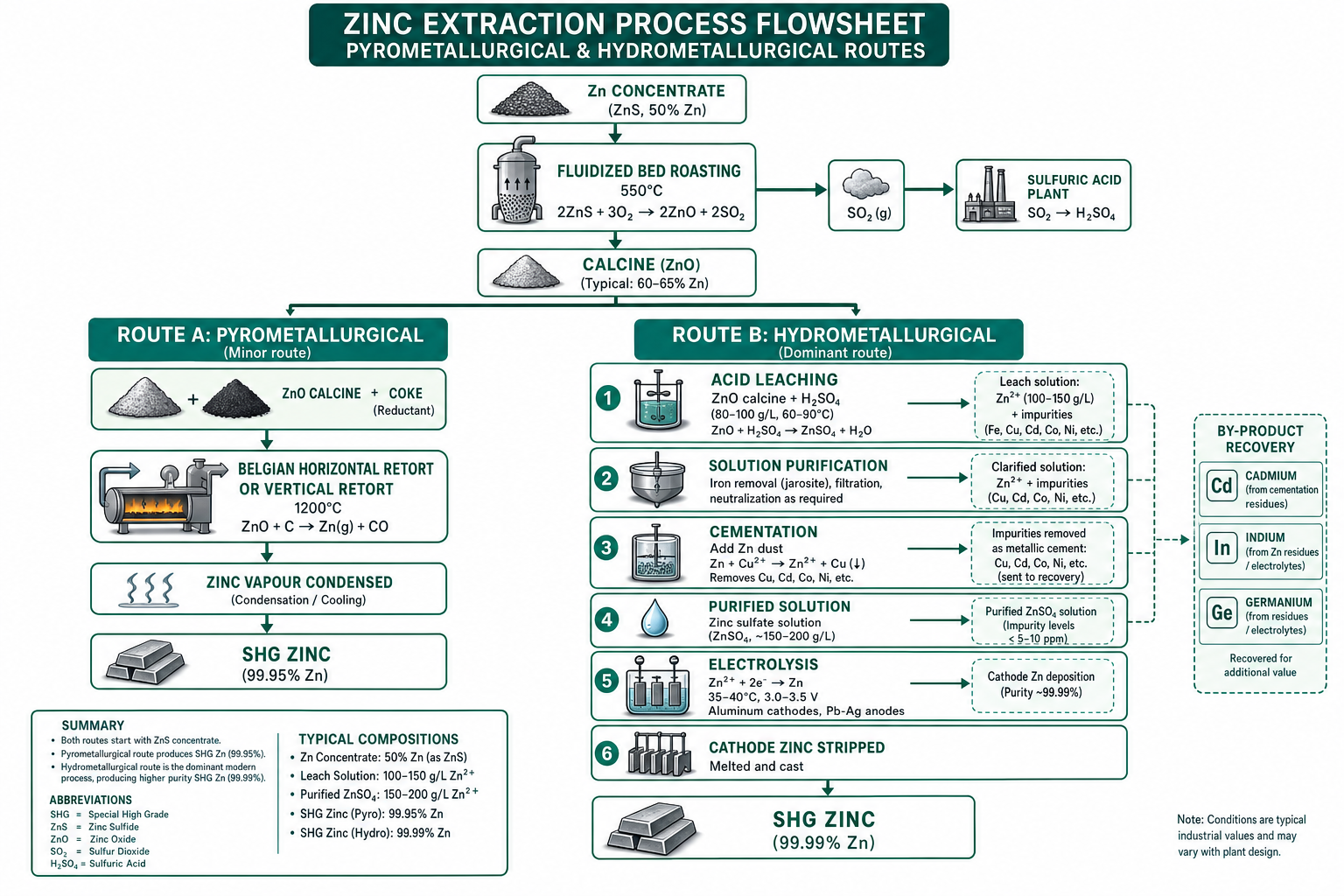 Zinc Extraction by ZnO Reduction