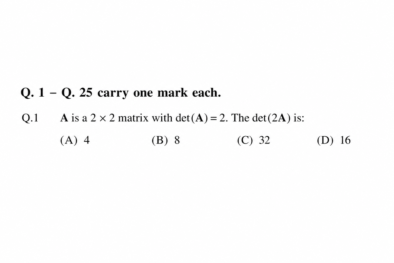 GATE 2012 Q11 figure