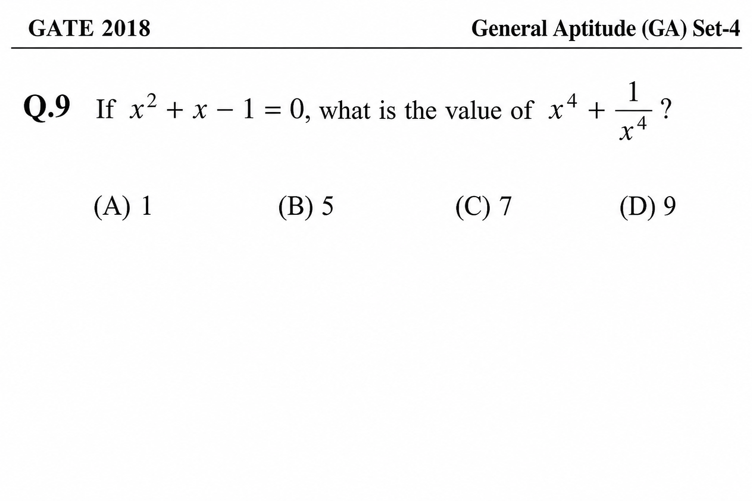 GATE 2018 Q9 figure